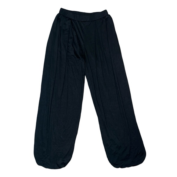 Amazon Pants - NWOT Black Pleat Front Jogger Harem Pants